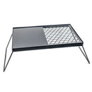 Flaming Coals Portable Folding Camp Grill and Hotplate