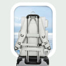 Gym And Travel Backpack Wet/Dry Separation Bag White