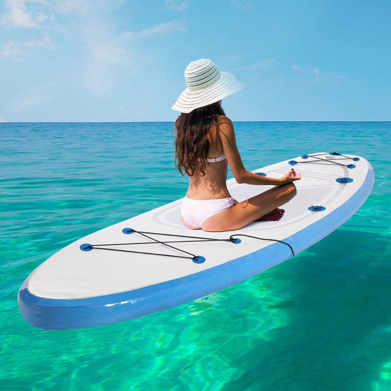 Traderight Group  Extra Wide Stand Up Paddle Board Kayak Inflatable Surfboard Paddle board Surf