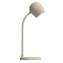Kreafunk Ellie Lamp W/ Qi Charger And Bluetooth Speaker - Ivory Sand