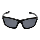 Ugly Fish PU5994 Unbreakable Polarised Wrap Black Frame/Smoke Lens Sunglasses