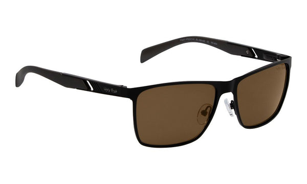 Ugly Fish Flash PN24144 Aluminium Black Frame/Brown Lens Polarised Sunglasses