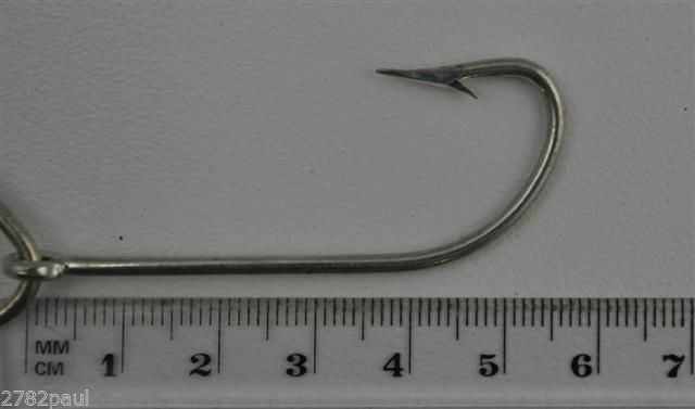Wilson Mackerel Fishing Rig 3x6/0 Hook-Setup - 60lb Multi Strand Wire