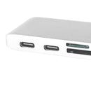 Traderight Group  USB 3.0 Type-C HUB 6 Port Powered Adapter High Speed SpLitter for Macbook pro