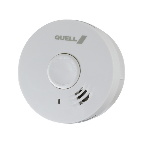 Quell Caravan & Motor Home Smoke Alarm, Photoelectric, 10yr Lithium Battery