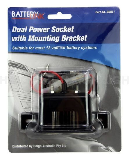 12V Underdash Double Cigarette Plug