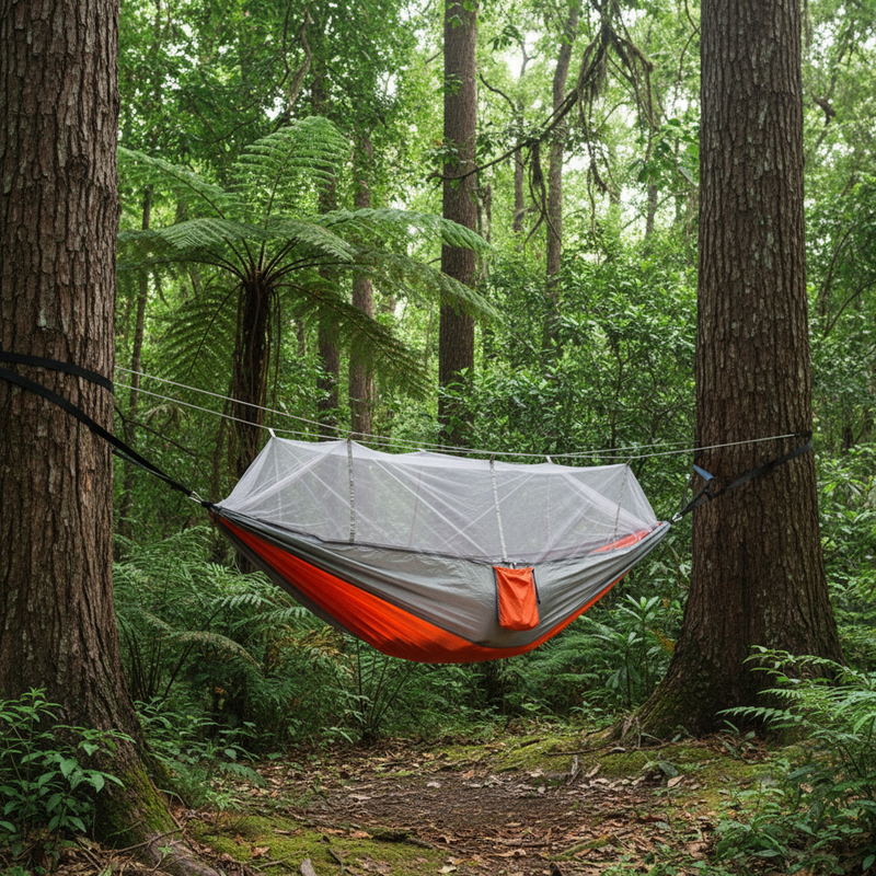 Camping Hammock with Mosquito Net