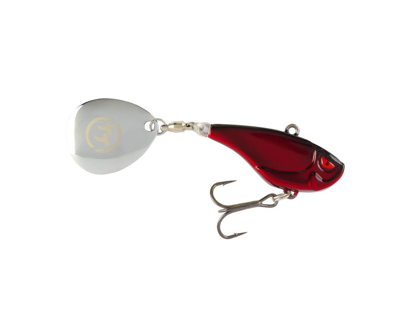 TT Lures Flashpoint+ 37mm Tail Spinner Vibe Lure - BLOODY NIGHTMARE