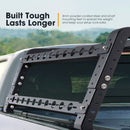 San Hima Universal Ute Tub Rack Steel 3mm + Pair Recovery Tracks Board Black