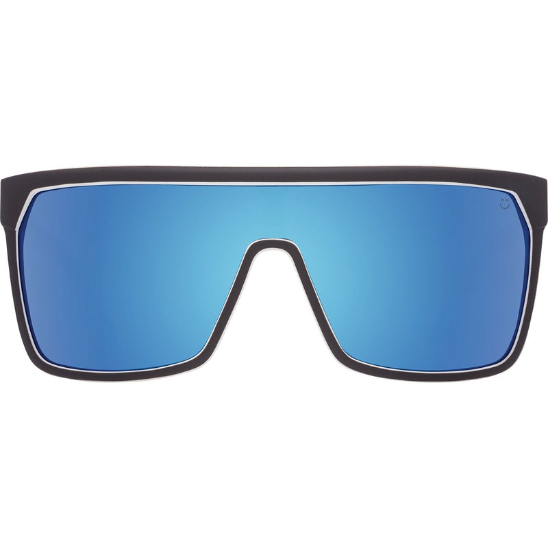 Spy Flynn Whitewall Happy Grey Green Light Blue Spectra Shield Sunglasses