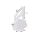 Traderight Group  1000x 1.5mm Tile Leveling System Clips Leveling Spacer Tiling Tool Floor Wall