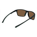 Ugly Fish P1599 Basic Black Frame/Brown Lens Polarised Sunglasses