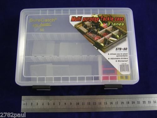 Surecatch Multi-Purpose Wormproof Tackle Box - Tray