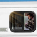 Caravan Sliding Windows (Black 600x500mm)