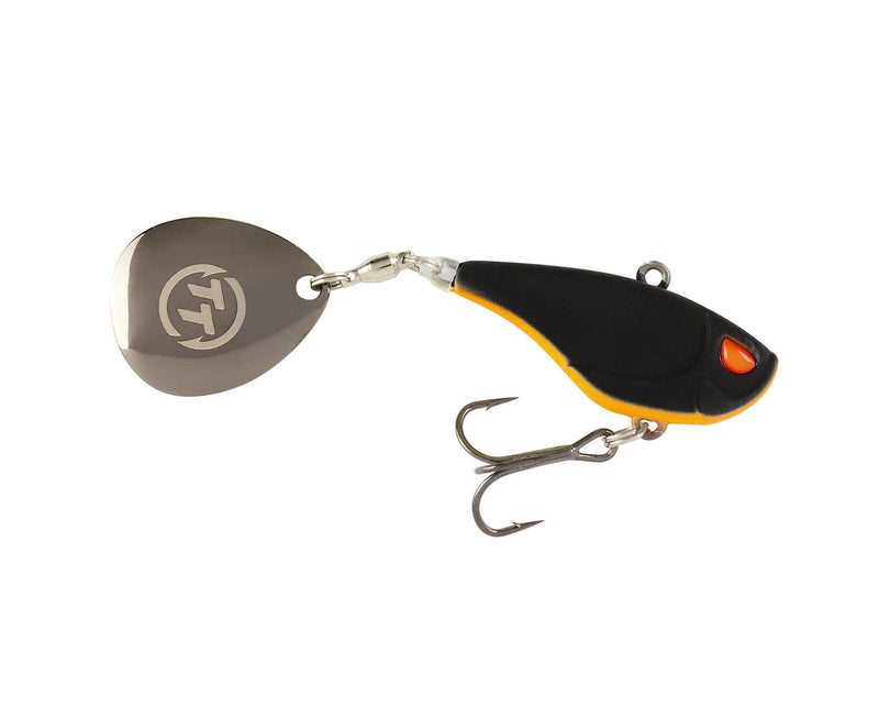 TT Lures Flashpoint+ 47mm Tail Spinner Vibe Lure - NIGHTMARE