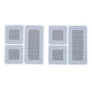 Insect Screen Adhesive Repair Sheets 6pc Black