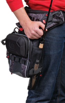Rapala Urban Hip Pack - Fishing Bag with Twin Rod Holders and Tool Attachments