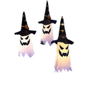 3pcs Enchanted Ghostly Witch Hat