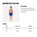 Jobe Yellow 100N Small Kids Unisex Reflective Neoprene Safety Life Jacket Vest