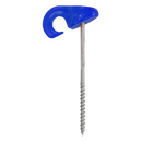 EZY ANCHOR SINGLE OUTBACK PEG - BLUE