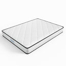 DreamZ King Single Spring Mattress Medium Firm 5-Zone Support Knit Fabric Cover