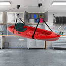 Monvelo Kayak Hoist Pulley 54kg Bike Holder Lift Garage Ceiling Storage Rack