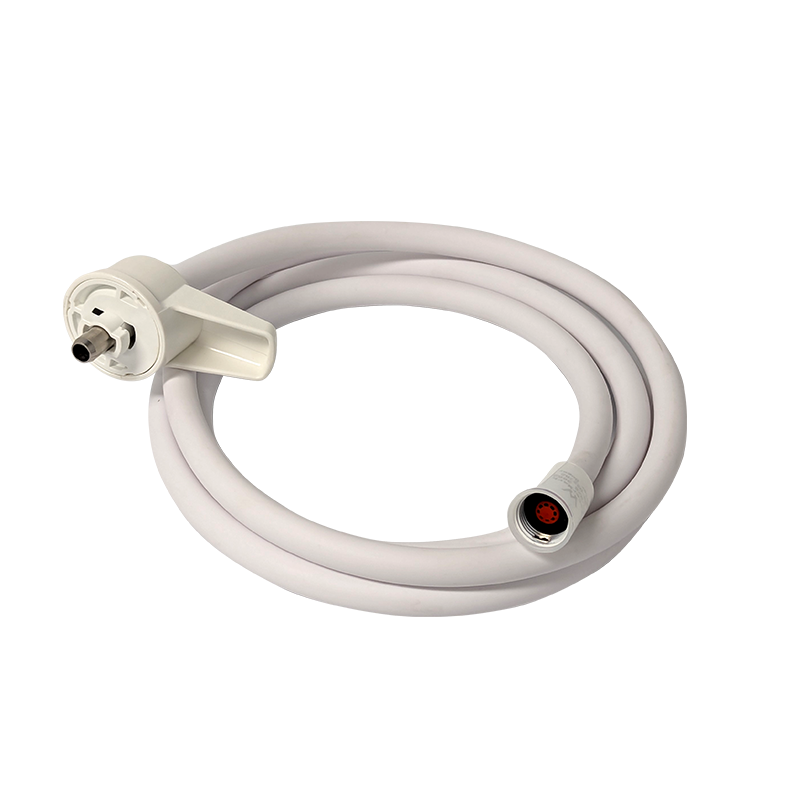 COAST RV Camper Shower - Long White 2.5m Hose & Tap Attachment