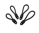Bunji Loop & Knob 190mm Black 4 Piece