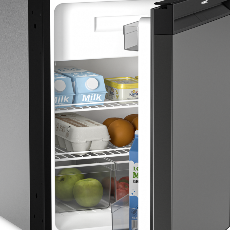 Dometic NRX 80 - Compressor refrigerator, 78 l, dark silver front