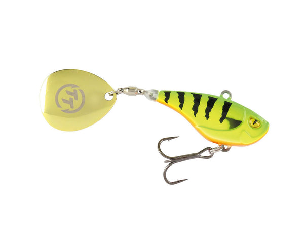 TT Lures Flashpoint+ 47mm Tail Spinner Vibe Lure - FLAMIN SHAD
