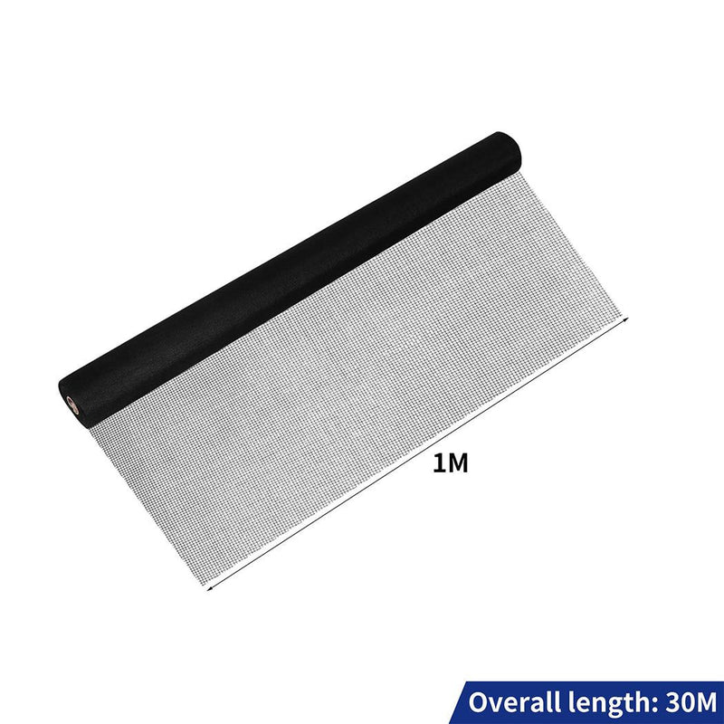 Traderight Insect Screen Mesh Flyscreen Doors Window Fly Net Fiberglass Roll 30m