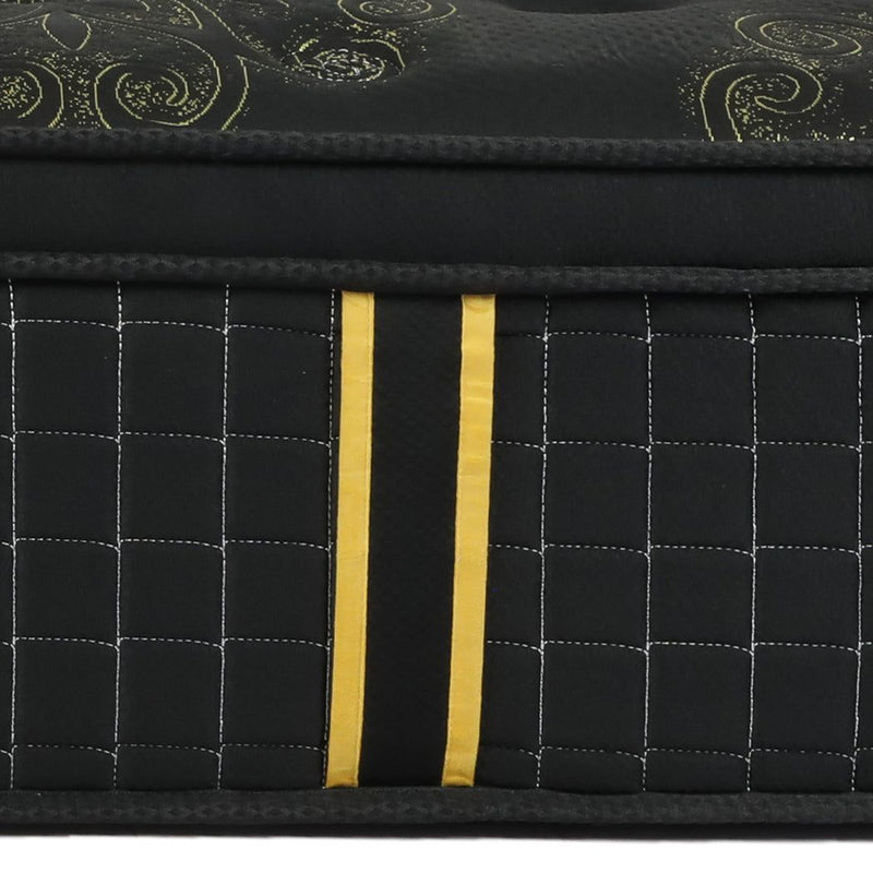 Dreamz Spring Mattress Bed Pocket Egg Crate Foam Medium Firm King Single 34CM