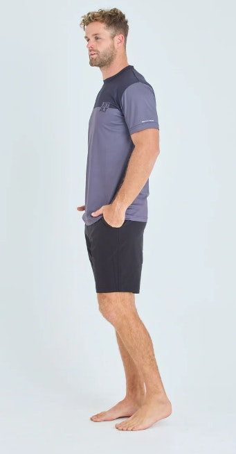 Jet Pilot Venture Ss Mens Hydro Tee Black