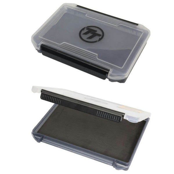 TT Fishing Medium Shallow Fishing Tackle Tray with Internal Split Foam Insert