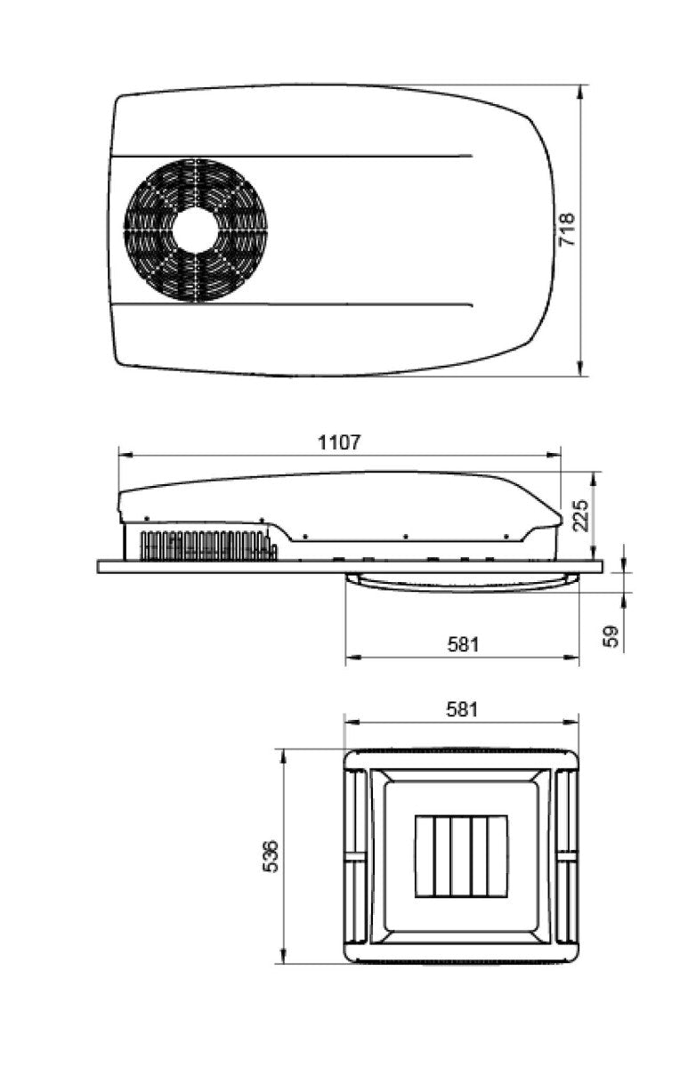 Pickup only - New myCOOLMAN 3kw Roof Top Air Conditioner