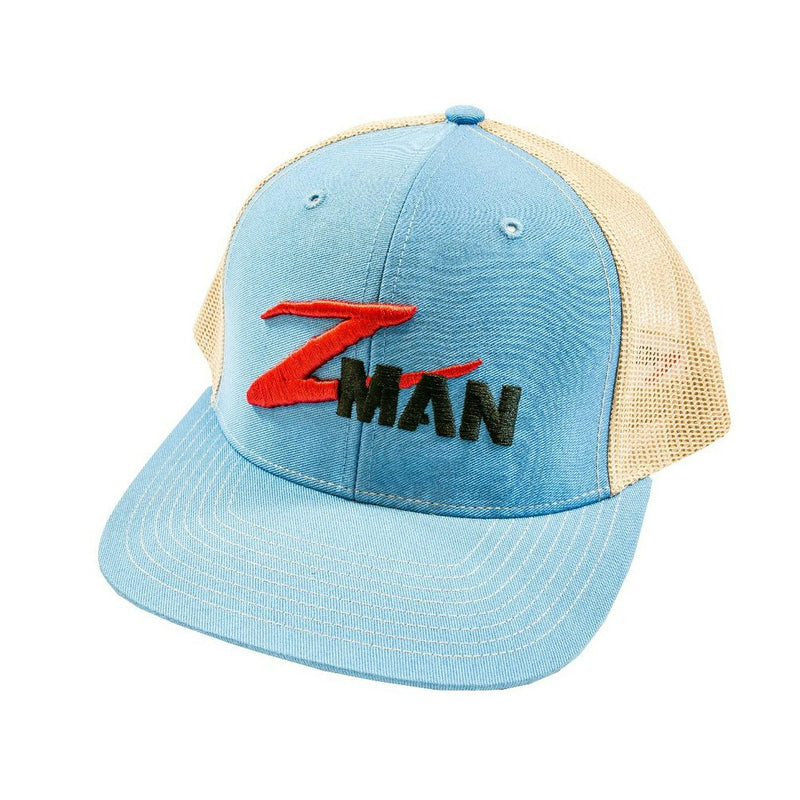 ZMan Lures Structured TruckerZ Fishing Cap with Adjustable Strap - Fishing Hat