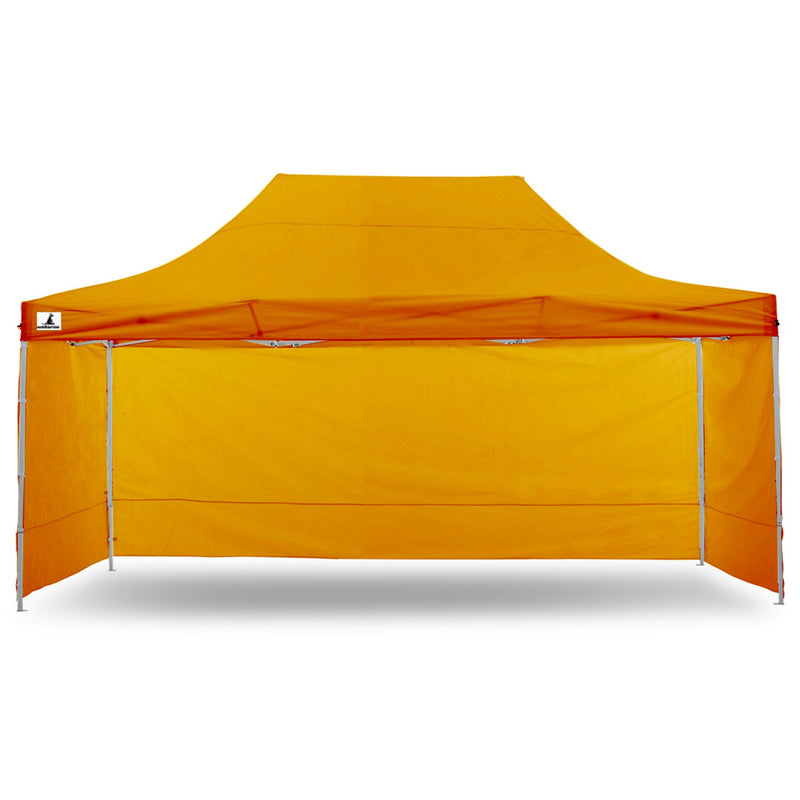 Wallaroo Gazebo Tent Marquee 3m x 4.5m PopUp Outdoor - Orange