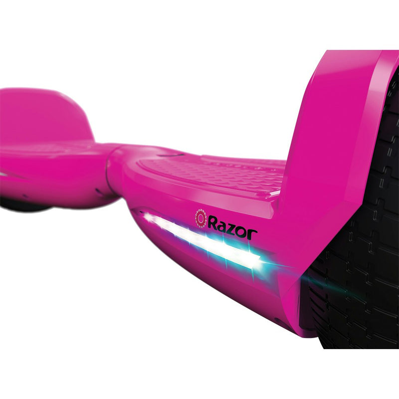 Razor Electric Hovertrax Prizma LED Self Balancing Scooter Kids Toy 8y+ Pink