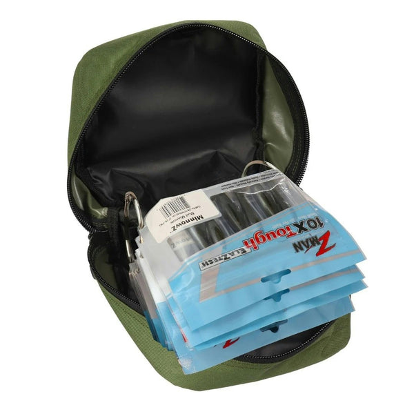 Deluxe Zman Green Bait Binder Soft Plastics Wallet - Zman Plastics Lure Holder