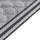 Dreamz Spring Mattress Bed Pocket Egg Crate Foam Medium Firm King Size 22cm