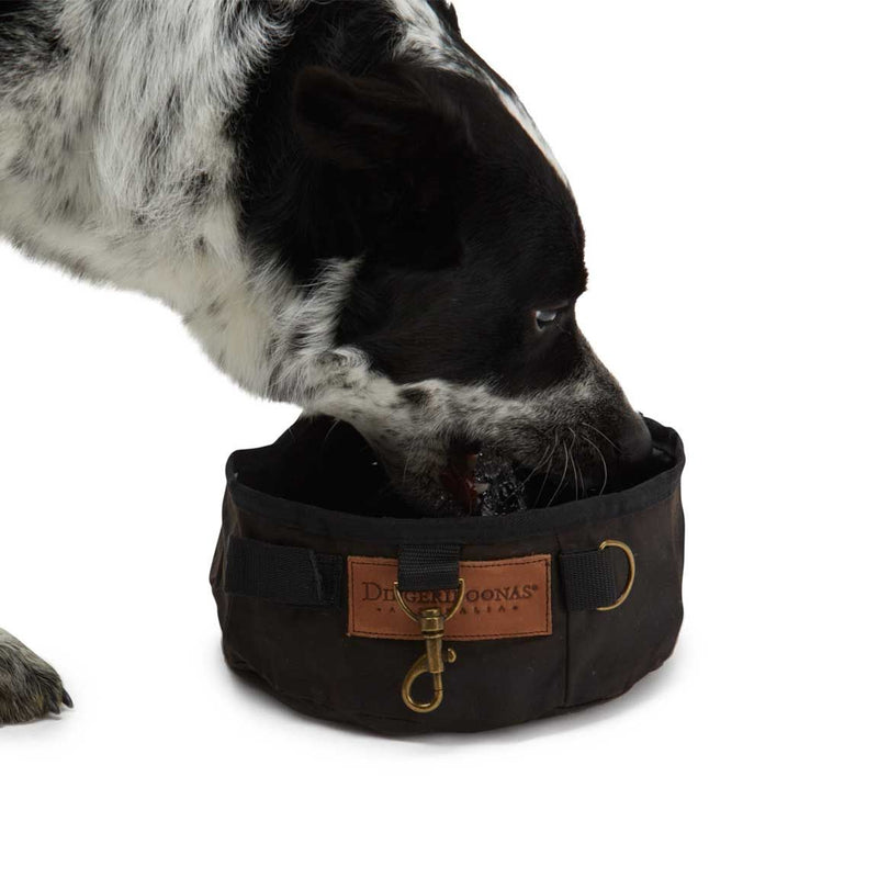 Didgeridoonas Doggies Oilskin Waterhole Dog Bowl