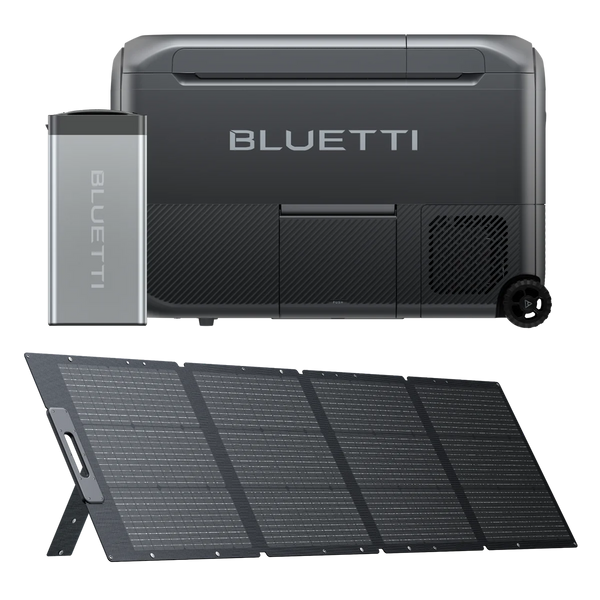 MultiCooler Portable Fridge+B70 Battery Pack+PV200D Solar Panel