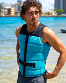 Follow Section Life Vest Black/teal