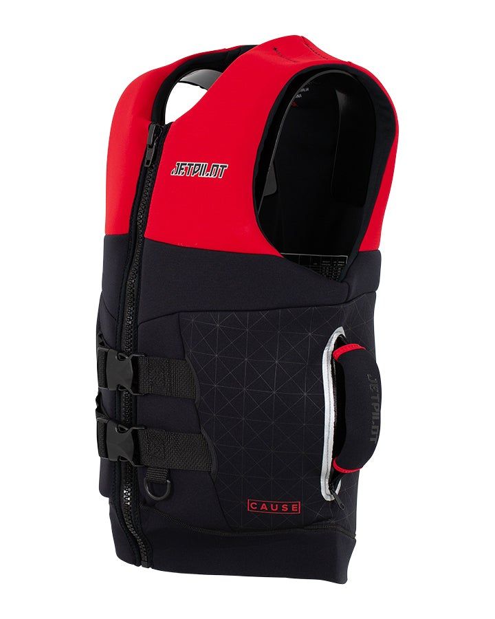 Jet Pilot Pfd Cause Mens S-grip Fe Neo Red