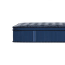 DreamZ Spring Mattress Bed Euro Top Pocket Spring Medium Firm Foam 30cm Queen