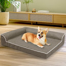 Pawz Orthopedic Dog Bed Memory Foam Cushion Cat Calming Mat Washable L Coffee
