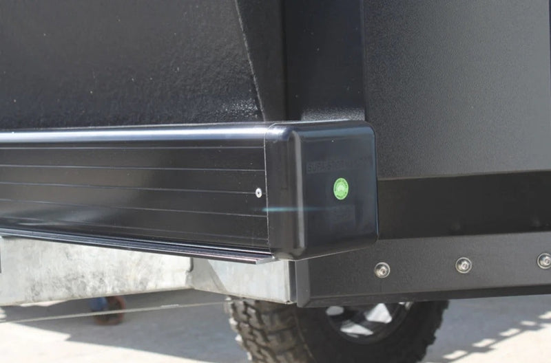 Pickup Only - Supa Peg 183cm Black Single Door Pole Box