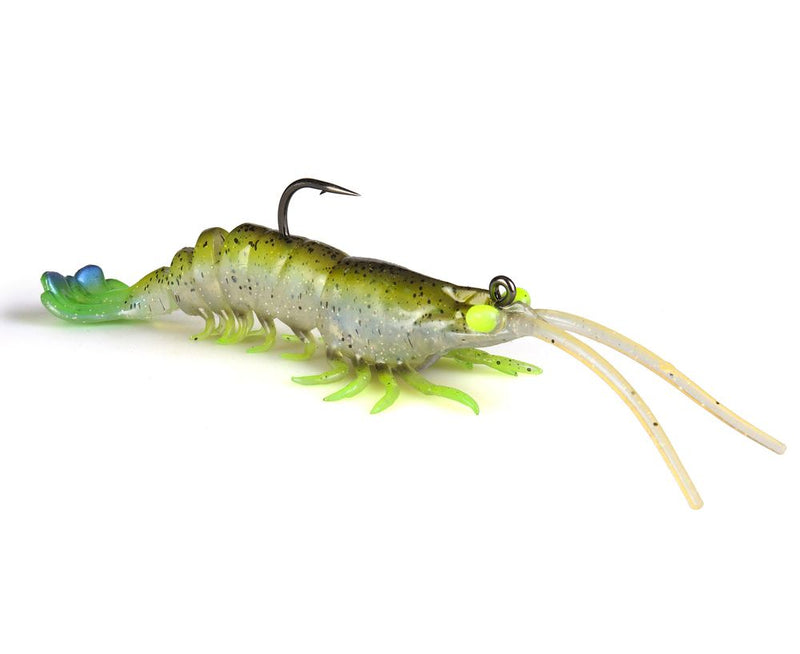 2 Pack of Zman 3.5 Inch PrawnZ Elite Pre-Rigged Soft Bait Lures