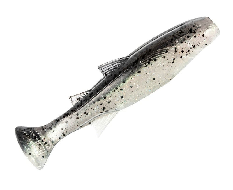 4 Pack of 3.3 Inch Zman Mulletron Unrigged Soft Plastic Fishing Lures