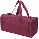 28L Leuts Foldable Duffle Sports Bag - Maroon Red (School/Gym/Travel Duffel)